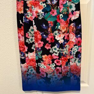 Nanette Lepore Floral Skirt sz 6